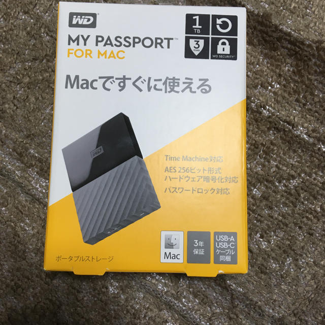 MY PASSPORT FOR MAC ポータブルストレージ