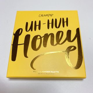 カラーポップ(colourpop)の【新品】カラーポップ アイシャドウパレット honey 黄色 イエロー(アイシャドウ)