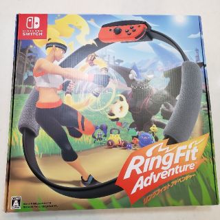 ニンテンドースイッチ(Nintendo Switch)のリングフィットアドベンチャー　中古(家庭用ゲームソフト)