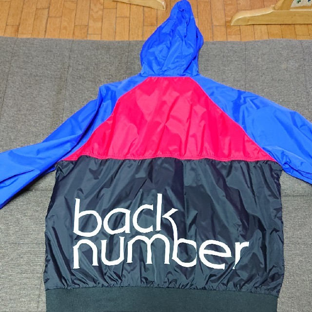 back number  ナイロンjacket