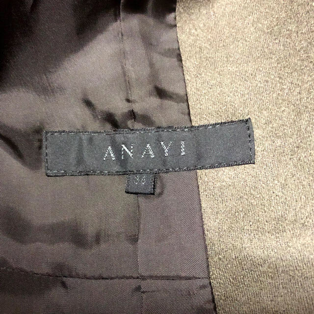 ANAYI(アナイ)のANAYI *ウールジャケット　7号サイズ（ユーズドご了解ください） レディースのジャケット/アウター(テーラードジャケット)の商品写真