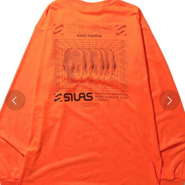 SILAS(サイラス)のSILAS サイラス　ロングスリーブTシャツ Lサイズ メンズのトップス(Tシャツ/カットソー(七分/長袖))の商品写真