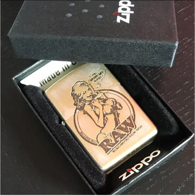 新品　RAW ZIPPO ライター  ロッキンジェリービーン 手巻きタバコ