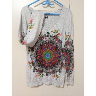 デシグアル(DESIGUAL)のデシグアル　スパンコールセーター(ニット/セーター)