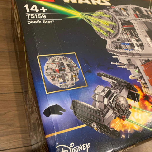 新品未使用 送料込み レゴ スターウォーズ 75159 デススター 箱傷有り