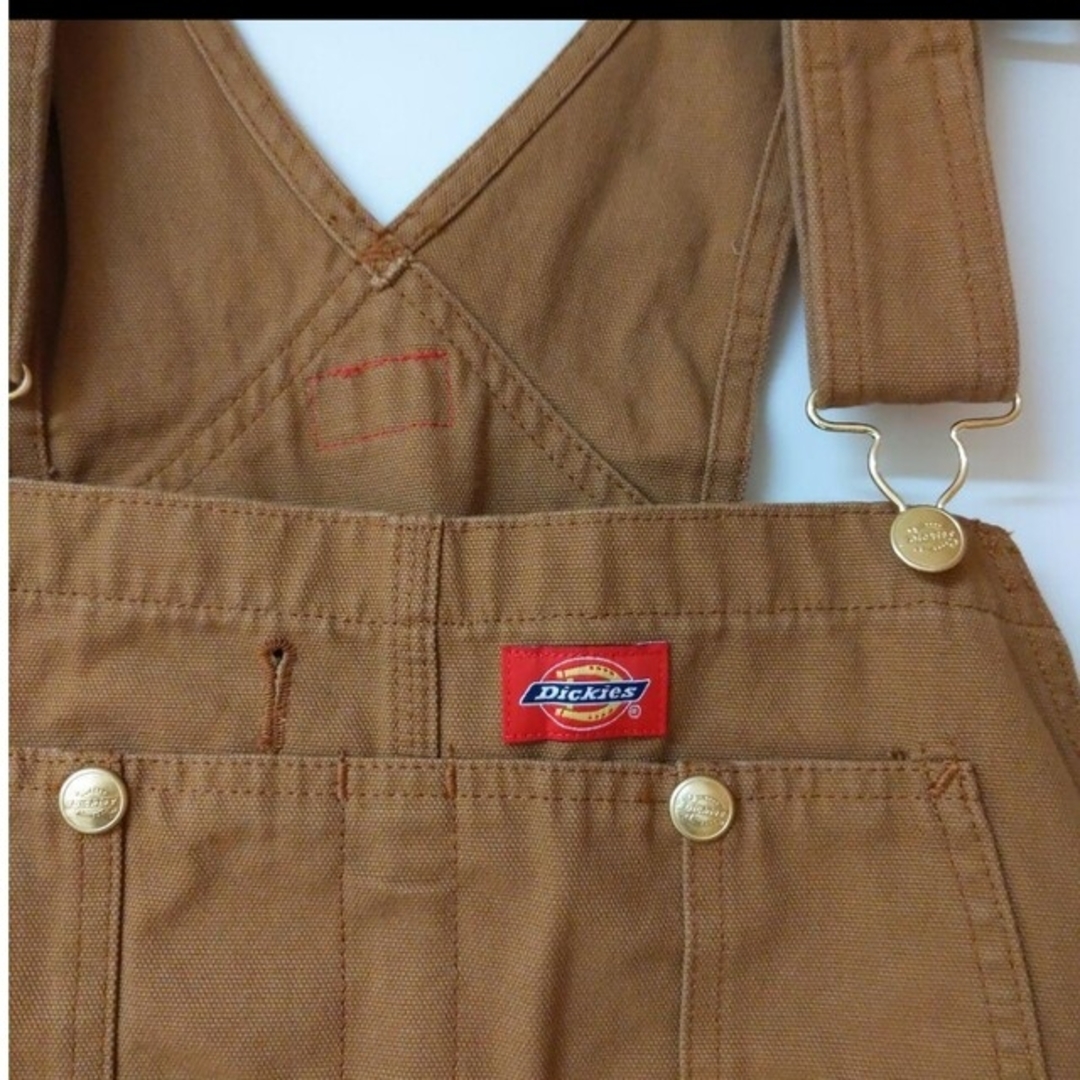 Dickies(ディッキーズ)の新品 34x32  RBD ダックオーバーオール ディッキーズ ブラウン メンズのパンツ(サロペット/オーバーオール)の商品写真