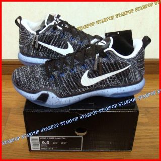 ナイキ(NIKE)のNIKELAB KOBE X ELITE LOW PRM HTM Oreo(スニーカー)