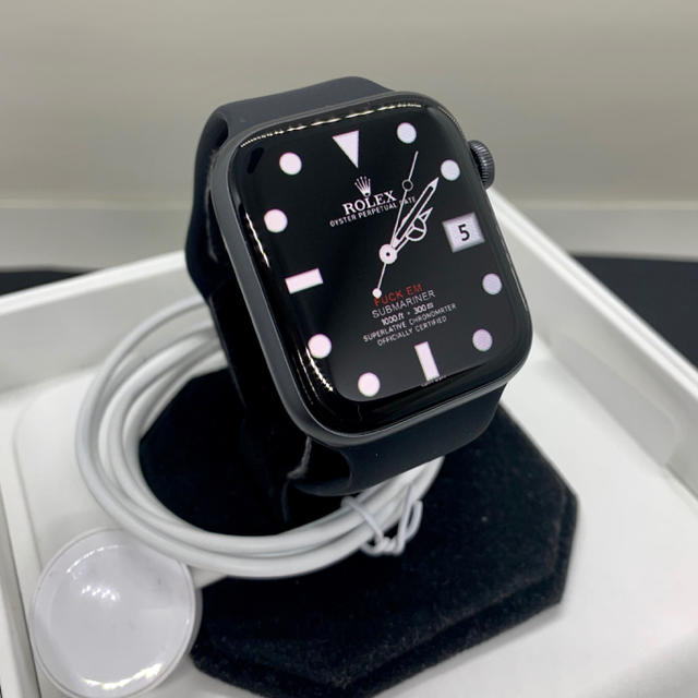【良品】Apple Watch Series 4 GPSモデル 44mm グレイ