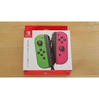 ニンテンドースイッチ(Nintendo Switch)の 新品 任天堂 Joy-Con（L） ネオングリーン/（R） ネオンピンク(その他)