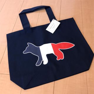 メゾンキツネ(MAISON KITSUNE')の【最終】メゾンキツネ トートバッグ TRICO COLOR FOX(トートバッグ)