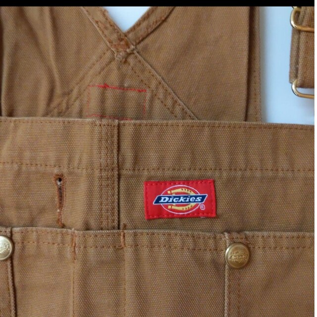 Dickies(ディッキーズ)の新品 36x32  RBD ダックオーバーオール ディッキーズ ブラウン メンズのパンツ(サロペット/オーバーオール)の商品写真