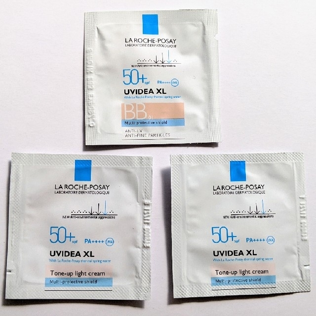 LA ROCHE-POSAY(ラロッシュポゼ)の【送料無料】ラロッシュポゼ サンプル 2ml 3枚セット  コスメ/美容のベースメイク/化粧品(化粧下地)の商品写真