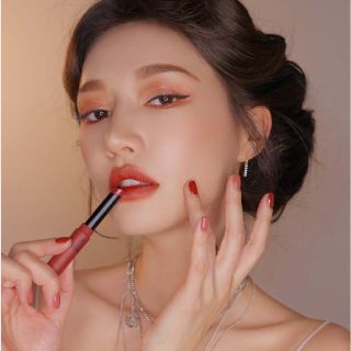 スリーシーイー(3ce)の3CE slim velvet lip color # FLUFFY RED(口紅)