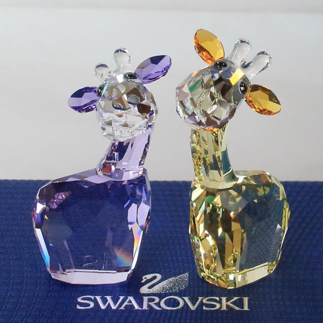 ☆美品☆ SWAROVSKI スワロフスキー　Chit & Chat 置物