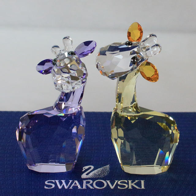 SWAROVSKI(スワロフスキー)の☆美品☆ SWAROVSKI スワロフスキー　Chit & Chat 置物 インテリア/住まい/日用品のインテリア小物(置物)の商品写真