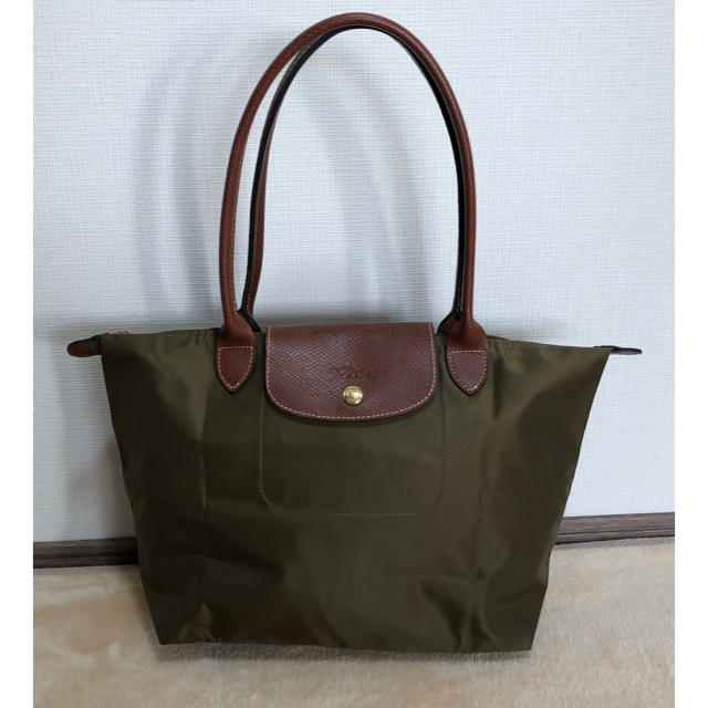 LONGCHAMP(ロンシャン)のロンシャン　美品　プリアージュ　カーキブラウン レディースのバッグ(トートバッグ)の商品写真