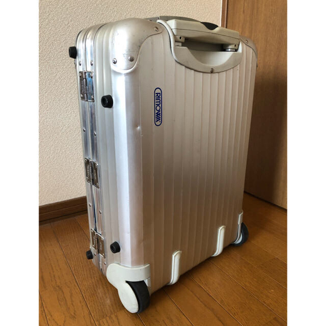 RIMOWA リモワ青ロゴトパーズ　機内持込二輪35L レア製品