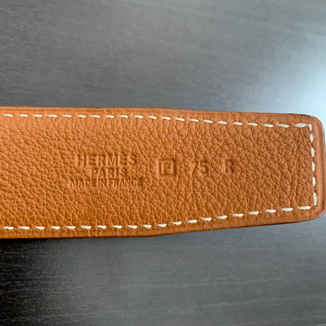 Hermes(エルメス)のHERMES リバーシブルベルト　美品 レディースのファッション小物(ベルト)の商品写真