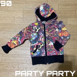 パーティーパーティー(PARTYPARTY)のPARTYPARTY 総柄パーカー(ジャケット/上着)