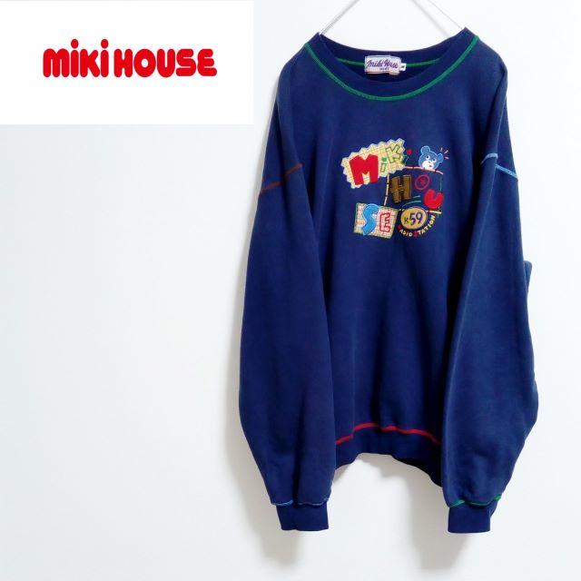 90s vintage　ミキハウス　mikihouse　スウェット　トレーナー