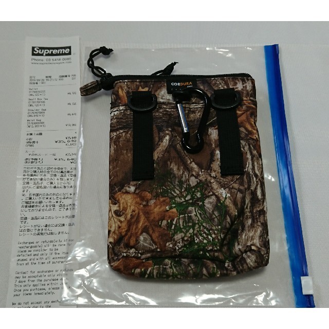 supreme shoulder bag 19fw camo 新品 ② 1