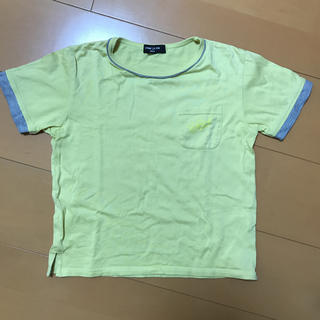 コムサイズム(COMME CA ISM)のTシャツ　コムサ　イズム　130 黄色×グレー(Tシャツ/カットソー)