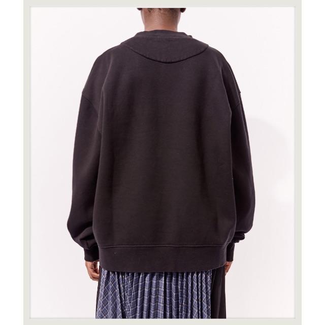 ACNE(アクネ)のacne studios スウェット Fyona Logo XS ブラック レディースのトップス(トレーナー/スウェット)の商品写真