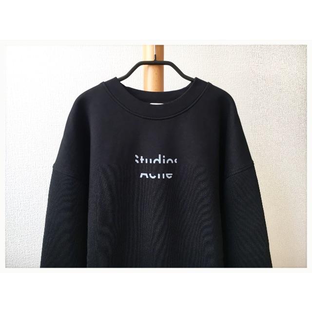 acne studios スウェット Fyona Logo XS ブラック