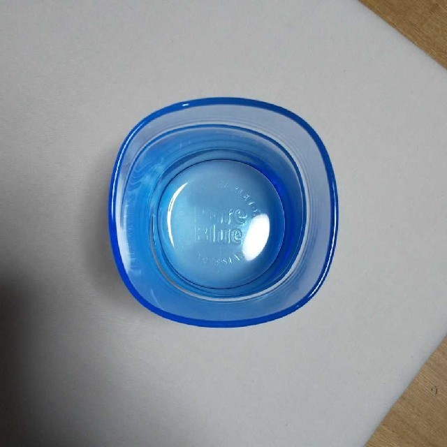 【非売品・未使用】ピュアブルー PureBlue ガラスコップ 青 5客 インテリア/住まい/日用品のキッチン/食器(グラス/カップ)の商品写真