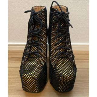 ジェフリーキャンベル(JEFFREY CAMPBELL)のジェフリーキャンベル Jeffrey Campbell  厚底ショートブーツ(ブーツ)