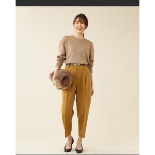 ナチュラルビューティーベーシック(NATURAL BEAUTY BASIC)の【NBB×金子綾×otonaMUSEコラボ】ハイウエストコクーンパンツ(カジュアルパンツ)