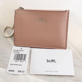 コーチ(COACH)のコーチ　non様専用　パスケース　コインケース　ピンク　新品未使用(コインケース)