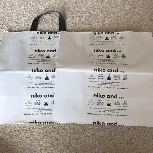 niko and...(ニコアンド)のニコアンド ショッパー レディースのバッグ(ショップ袋)の商品写真