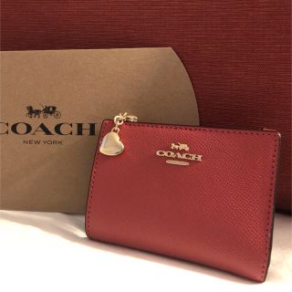 コーチ(COACH)の【SALE】コーチ　ミニ財布　ハート(財布)