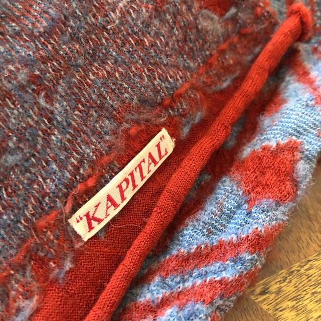 KAPITAL(キャピタル)のKAPITAL キャピタル　ウール　マフラー　ストール メンズのファッション小物(マフラー)の商品写真