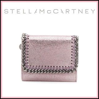 ステラマッカートニー(Stella McCartney)の新品♪キュートなピンク＆パープル☆ステラマッカートニー☆三つ折り財布(財布)