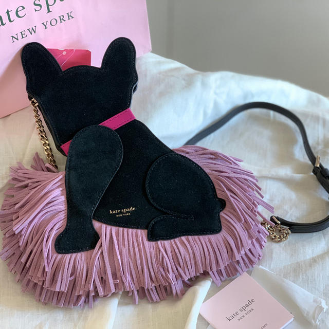 【ケイトスペード】KATE SPADE  クロスボディ バッグ 犬　わんちゃん