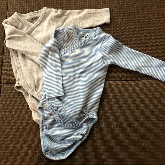 H&M(エイチアンドエム)のH&M 新生児　肌着 キッズ/ベビー/マタニティのベビー服(~85cm)(肌着/下着)の商品写真
