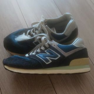 ニューバランス(New Balance)のnew balanceｽﾆｰｶｰ  574ﾈｲﾋﾞｰ(スニーカー)