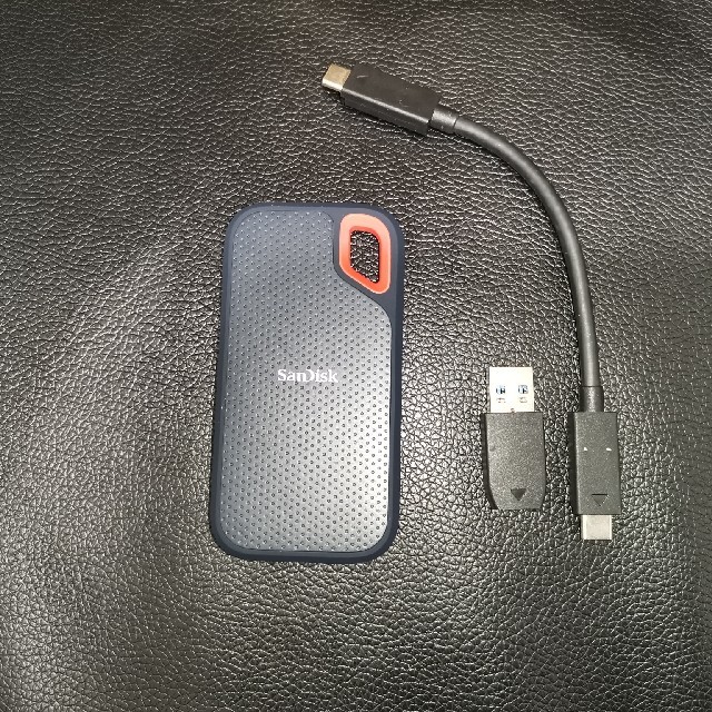 SanDisk ExtremeポータブルSSD
500GB