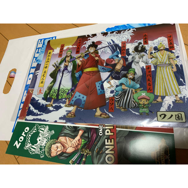 ワンピース ファイル 麦わらストア限定品 ワノ国 One Piece ショップの通販 By コアラショップ ラクマ