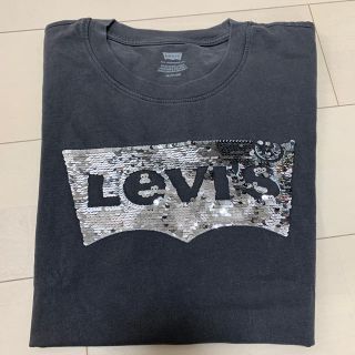 リーバイス(Levi's)のリーバイス  Levis スパンコールダメージ風　Tシャツ　ボード　サーフィン(Tシャツ/カットソー(半袖/袖なし))