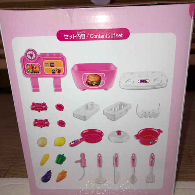 DAISO おままごとキッチンセット キッズ/ベビー/マタニティのおもちゃ(知育玩具)の商品写真