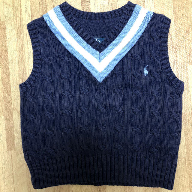 POLO RALPH LAUREN(ポロラルフローレン)のラルフローレンベスト キッズ/ベビー/マタニティのキッズ服男の子用(90cm~)(ニット)の商品写真