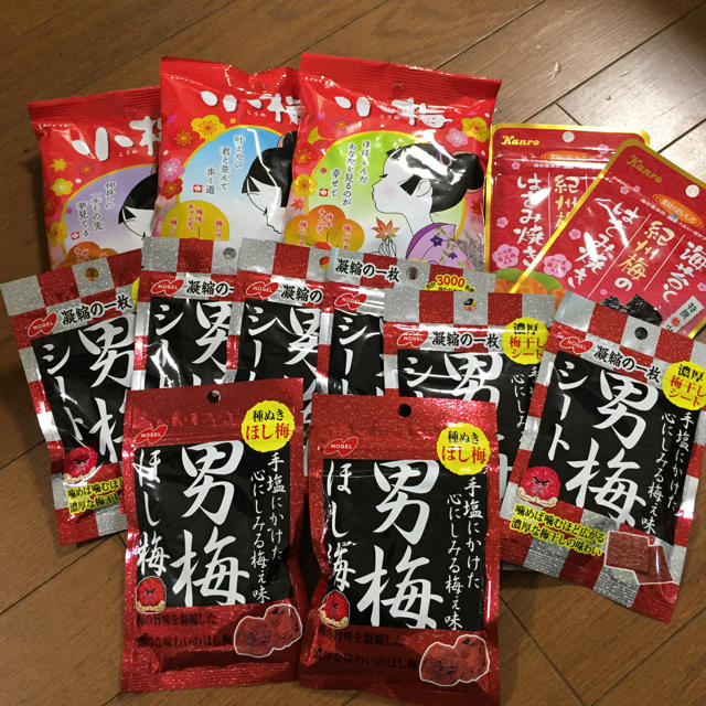 梅づくしセット！ 食品/飲料/酒の食品(菓子/デザート)の商品写真