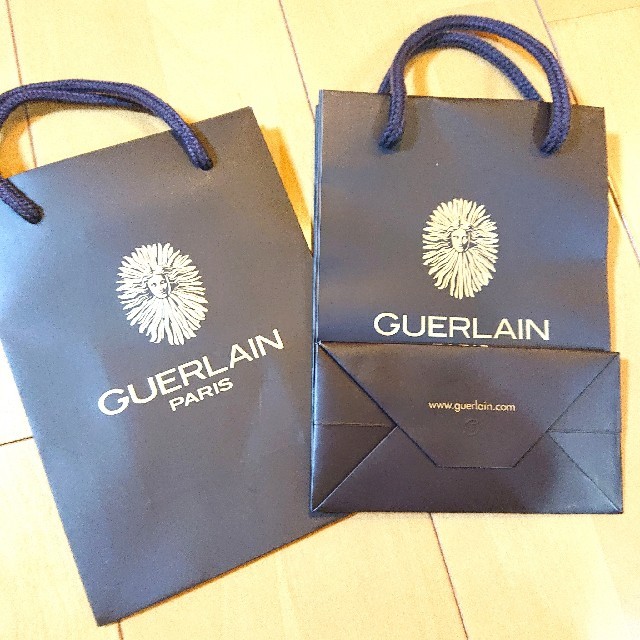 GUERLAIN(ゲラン)のGUERLAIN＊ミニショップ袋２枚セット レディースのバッグ(ショップ袋)の商品写真