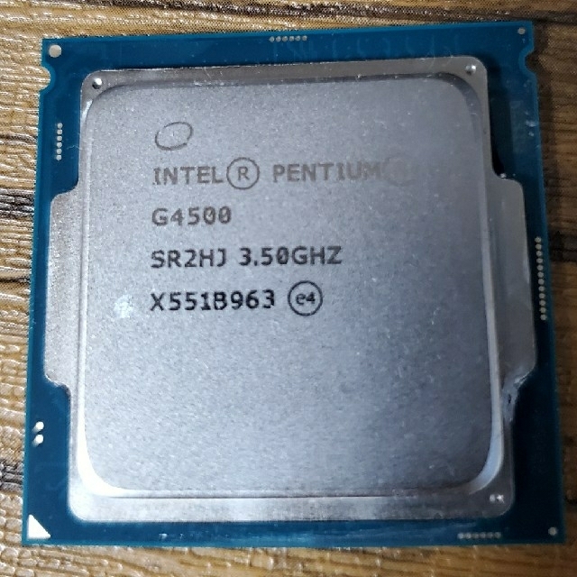 Intel CPU Pentium G4500 skylake