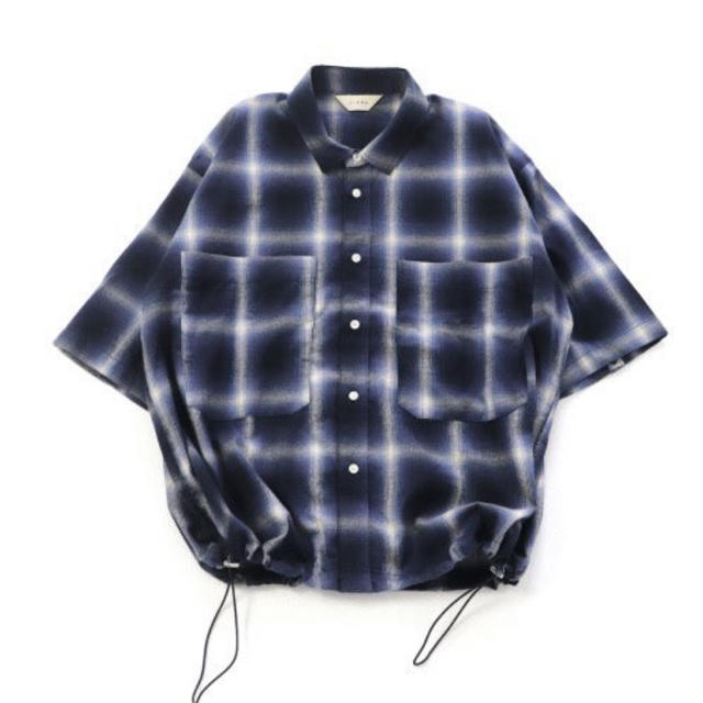 Jieda(ジエダ)のjieda CHECK DRAW CODE SHIRT メンズのトップス(シャツ)の商品写真