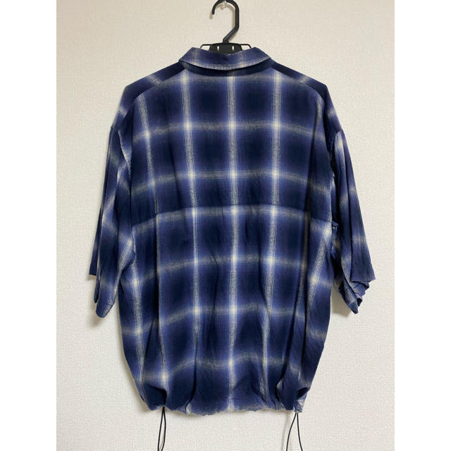 Jieda(ジエダ)のjieda CHECK DRAW CODE SHIRT メンズのトップス(シャツ)の商品写真