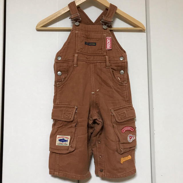 PERSON'S KIDS(パーソンズキッズ)の80cm パーソンズキッズ　オーバーオール サロペット キッズ/ベビー/マタニティのキッズ服男の子用(90cm~)(パンツ/スパッツ)の商品写真